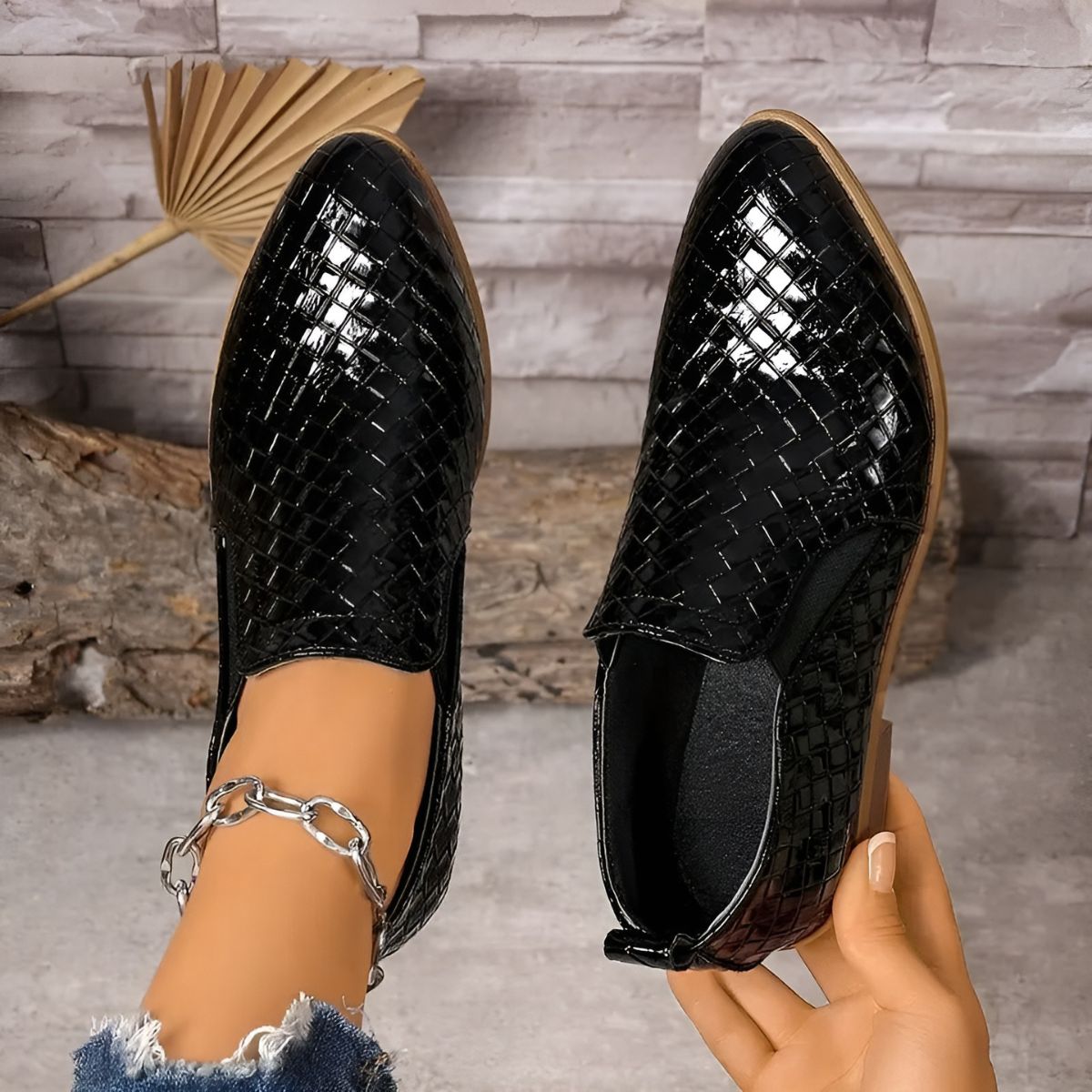 Evelyn™ | ComfortFit Leather Oxford Shoes
